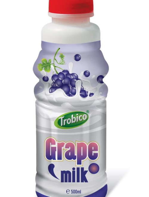 500ml PP Bottle Grape Milk